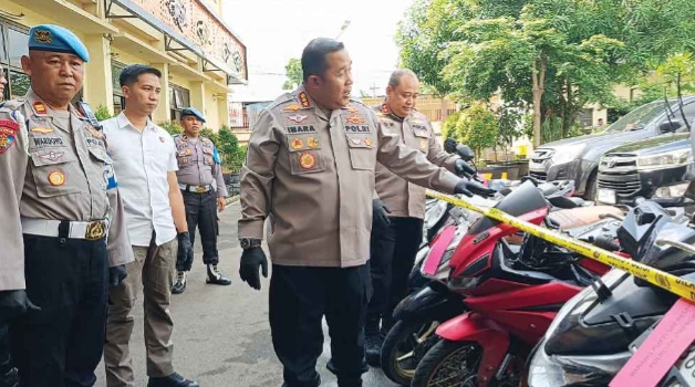 Polresta Cirebon Tangkap Lima Pelaku Curas yang Resahkan Warga