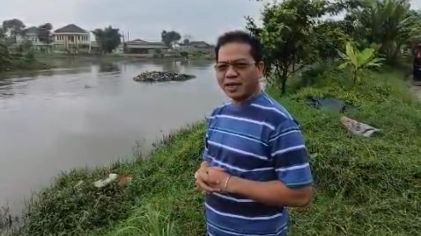 KDS Tinjau Sedimentasi Sungai Citarum, Dorong Normalisasi untuk Cegah Banjir